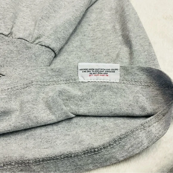 Diamond Supply Co. Women’s Medium  ’Diamond Life’ Gray Long Sleeve Tee Shirt - Picture 6 of 9